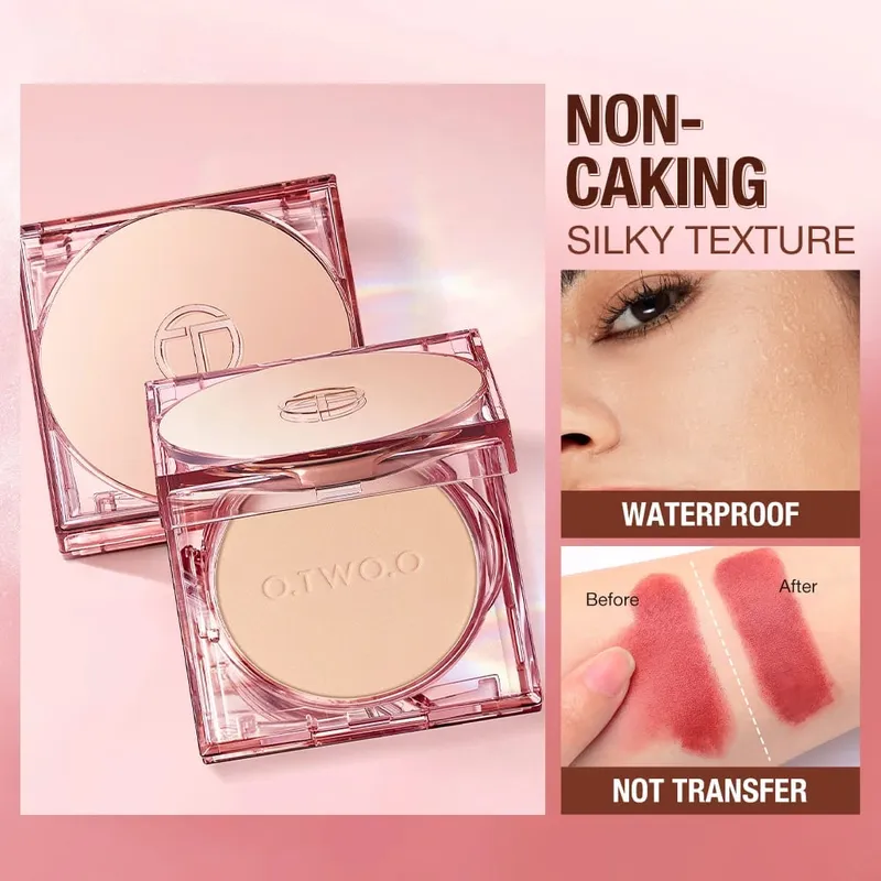 O.TWO.O 8 τμχ Πλήρες κιτ Μακιγιάζ Περιλαμβάνει Eyeliner Lipstick Blusher Face Setting Powder Mascara Eyelash Curler Sunscreen Cosmetic — image 2