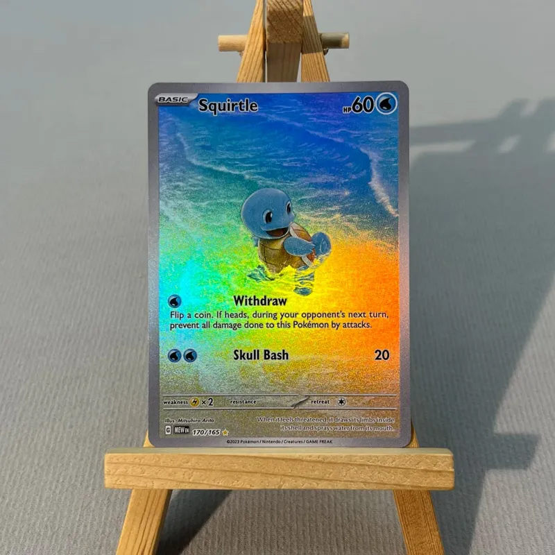 MEW PTCG13-003 Tcg proxy PKM Cards Charizard ex Bulbasaur Charmeleon Rare Collection Battle Toys Δώρα για χόμπι στο σπίτι — image 4