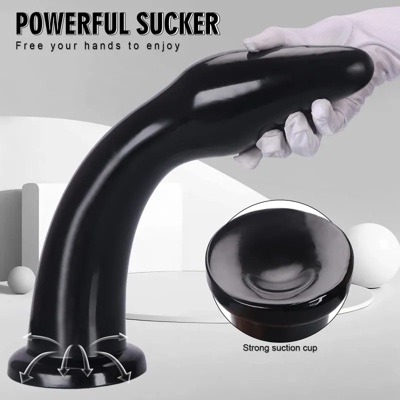 4 Μεγεθών Long Anal Plug Big Anal Dialator Dildo Huge Long Large XL Πρωκτικό βύσμα Εκπαίδευση Expansion Butt Plug Παιχνίδια σεξ για γυναίκες ομοφυλόφιλοι — image 4
