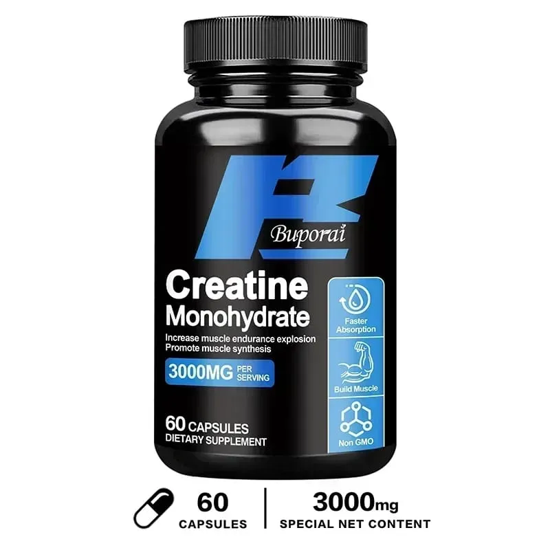 Creatine Monohydrate - Promote Muscle Growth Relieve Fatigue Improves Performance