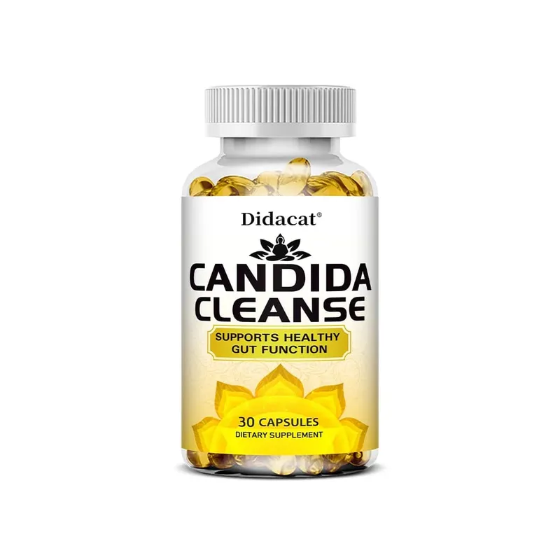 Candida Cleanse-Contains Natural Herbs and Probiotics To Support Healthy Bowel Function and Immune Health Suitable for Unisex