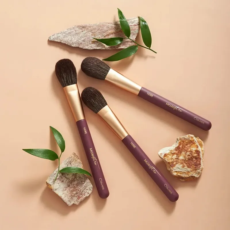 Clavier Nature&More II Makeup Brush Eye Shadow Foundation Cosmetic Brushes Beauty Soft High-quality Bristles Make Up Tools