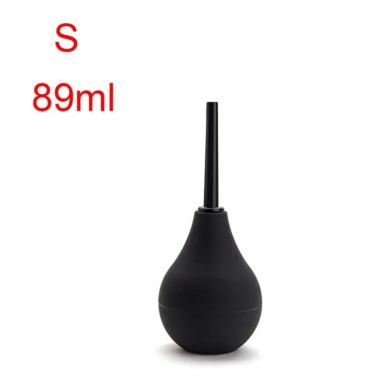 Enema Cleaning Container Vagina Anal Cleaner Douche Bulb Design Medical Rubber Health Hygiene Tool Sex Toys For Woman/Man
