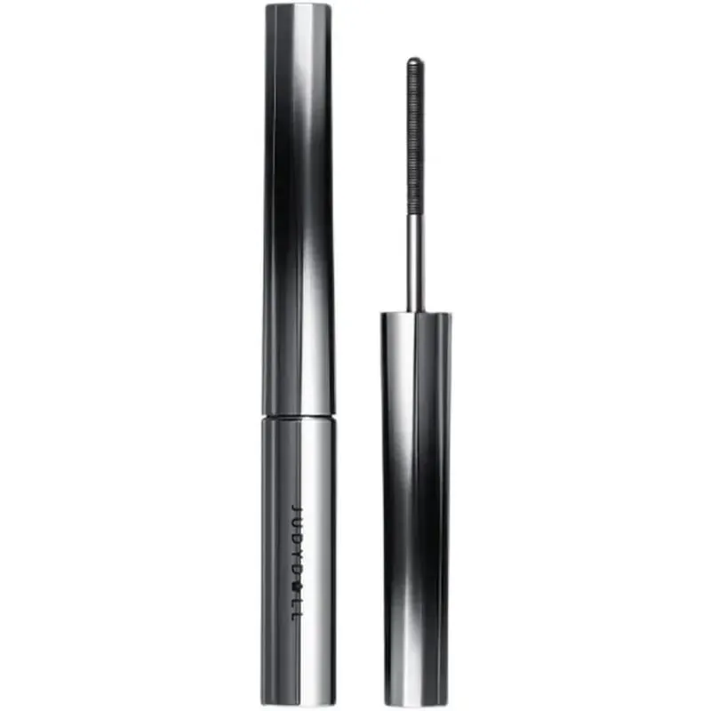 Judydoll Steel Tube Mascara Waterproof Slender Non-smudge Brown Curly Metal Small Silver Tube Mascara