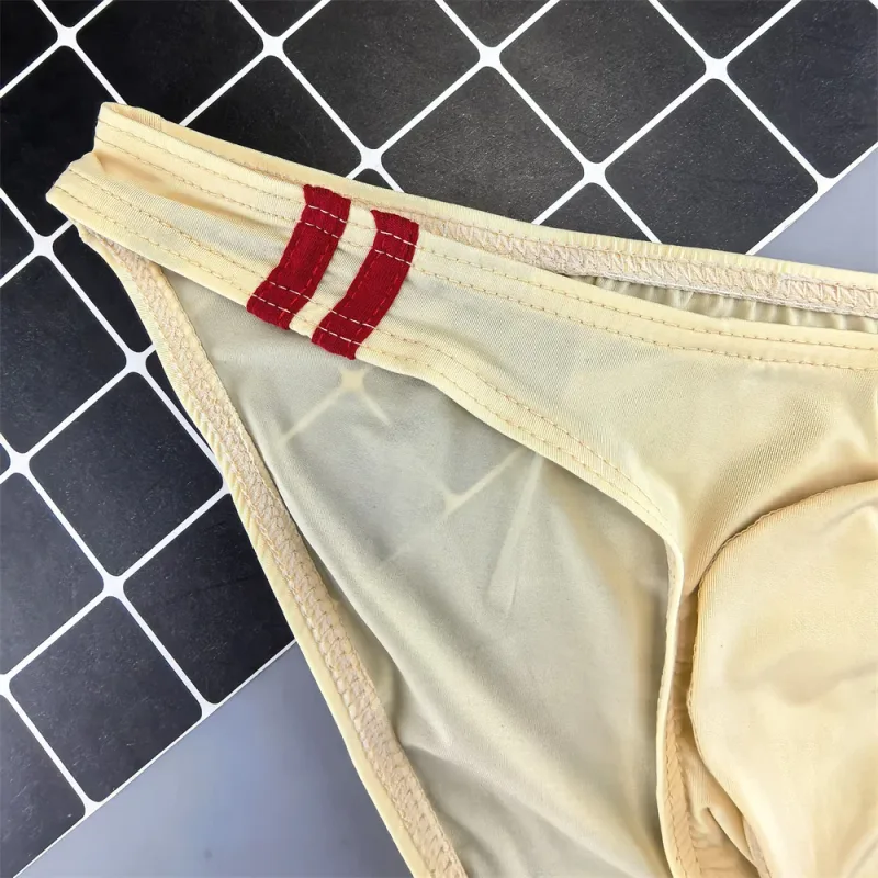 Mens Sexy Ice Silk Underwear Briefs Ultra Thin Seamless Panties Quick Dry Breathable Lingerie Male Comfortable Plus Size Panty — image 5