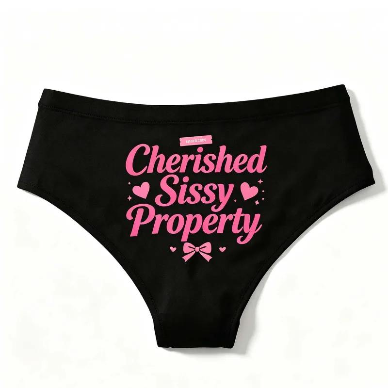 Femboy Sissy Queen Of Spades Cuckold Gay BBC Cotton Underwear Lingeries For Women Girl Briefs Female Underwear Ladies Underpants — image 9