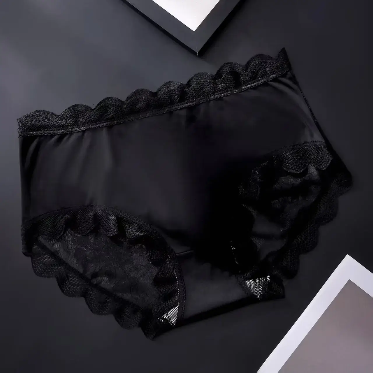 4PCS Sexy Mens Seamless Panties Ice Ultra Thin Sports Fitness Bulge Pouch briefs Male Panties Low Waist 3256812894476004 — image 3