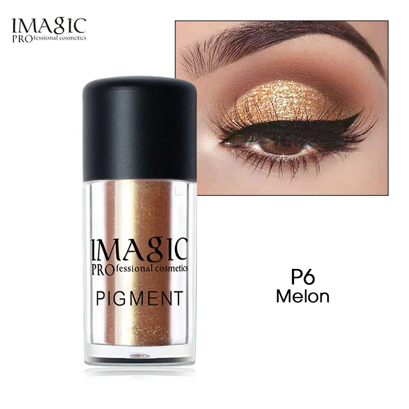 New Arrival Glitter Eyeshadow Metallic Loose Powder Waterproof Shimmer Pigments Colors Eye Shadow Makeup Cosmetics — image 11