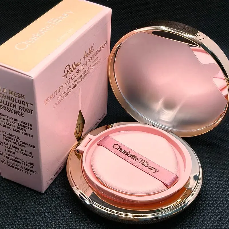 Charlotte Tilbury Shimmer Powder Air Cushion Lightweight Moisturizing Oil-controlling Long-lasting Fit Creates Pore-free Makeup