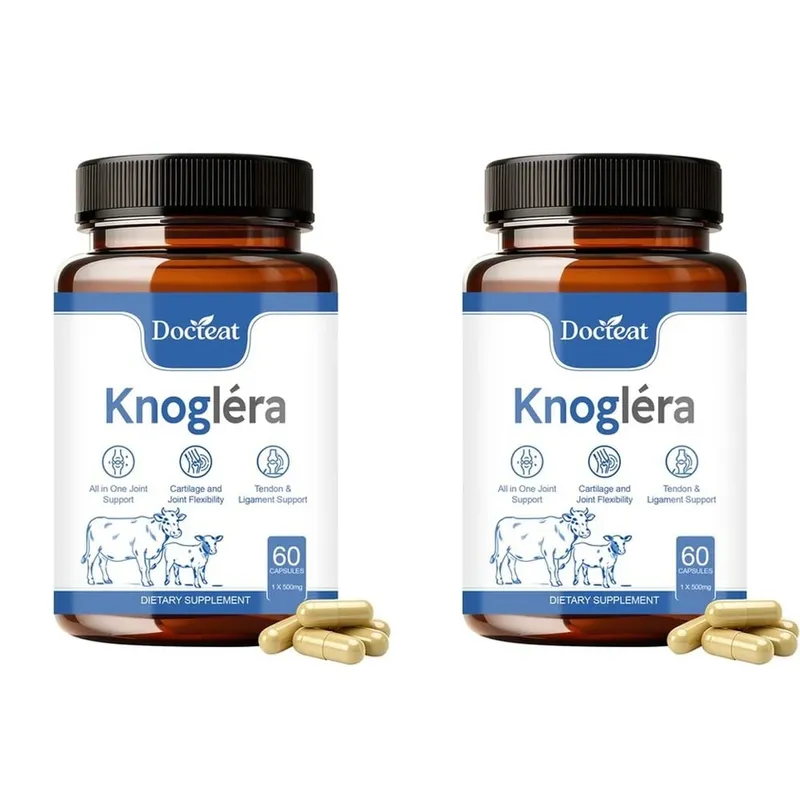 Docteat Knoglera MSM Joint Support Capsules Joint Comfort Cartilage Health and Joint Flexibility for Daily Mobility 60 Κάψουλες