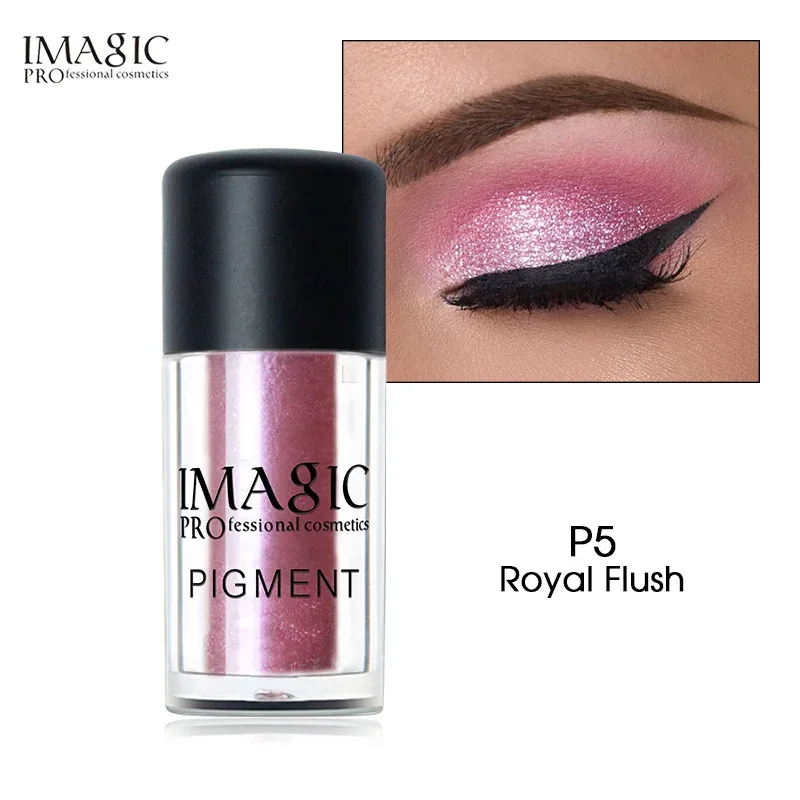 New Arrival Glitter Eyeshadow Metallic Loose Powder Waterproof Shimmer Pigments Colors Eye Shadow Makeup Cosmetics — image 10