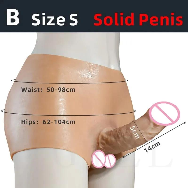New Realistic Silicone Pegging Strapon Dildo Penis Pants Masturbators for Lesbian Sex Toys Suitable for Men Women 18+