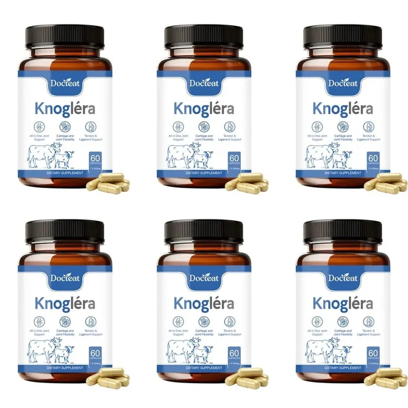 Docteat Knoglera MSM Joint Support Capsules Joint Comfort Cartilage Health and Joint Flexibility for Daily Mobility 60 Κάψουλες