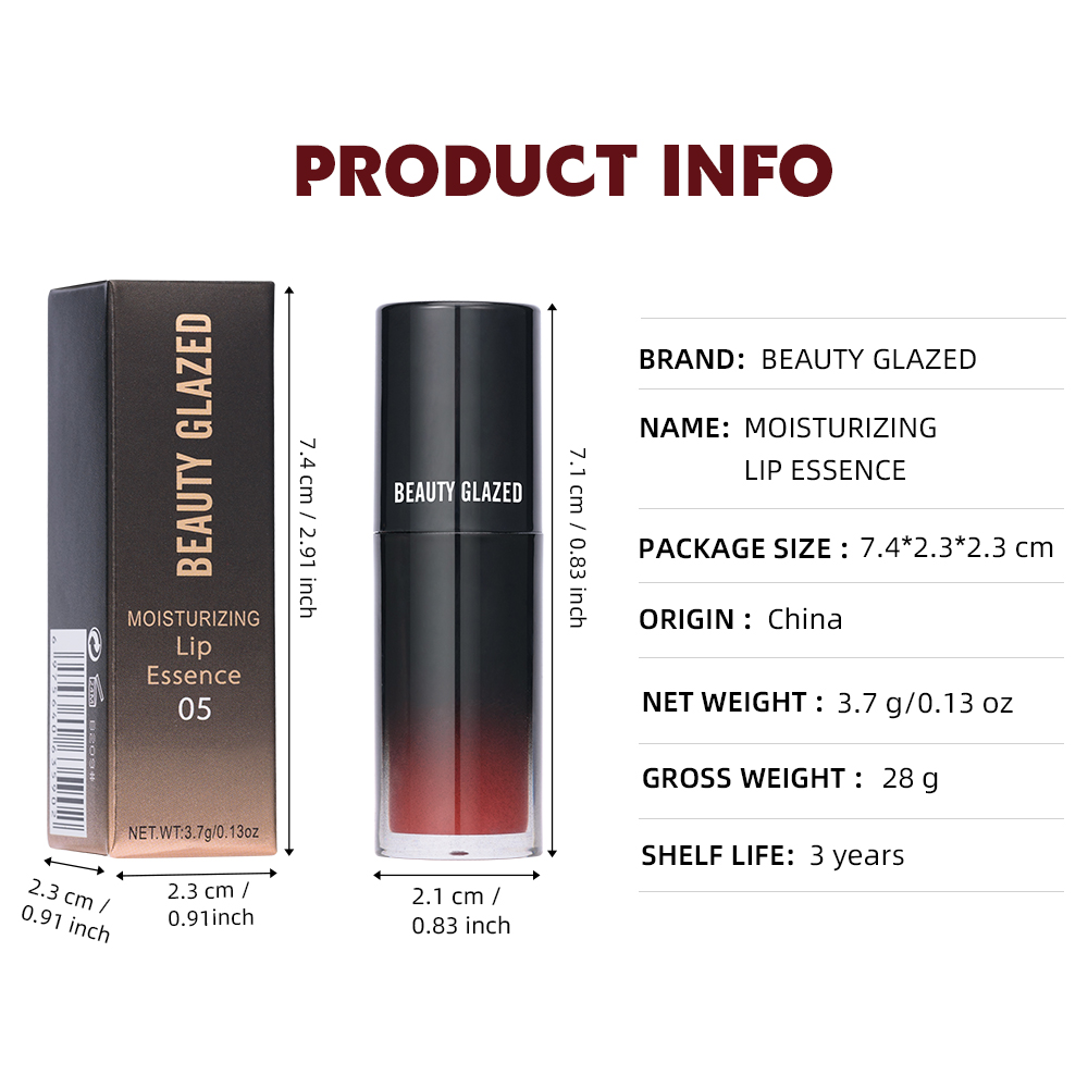 Lip Gel Essentie Hydraterende Water Glans Spiegel Glas Lipgloss Langdurige Moisturizer Lippenstift Glad Getinte Lippenbalsem Lippen Make-Up — image 6