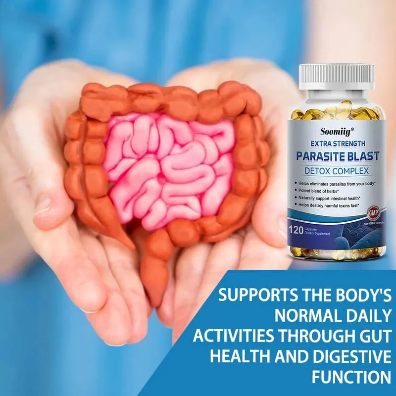 Parasite Blast - Bowel Cleansing Supplement Digestive Health Immune Health Parasite Removal and Improve Digestion
