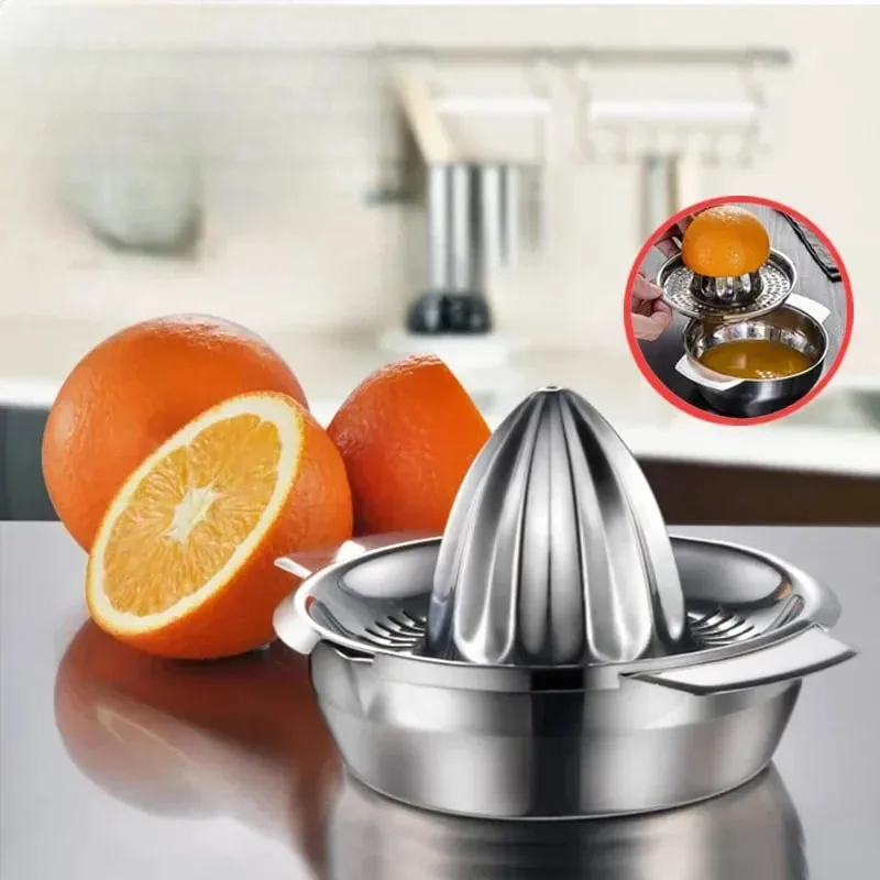 304 Inox Steel Lemon Juicer Home Μικρός Creative Juicer Portable Manual Juicer Orange Squeezer — image 3