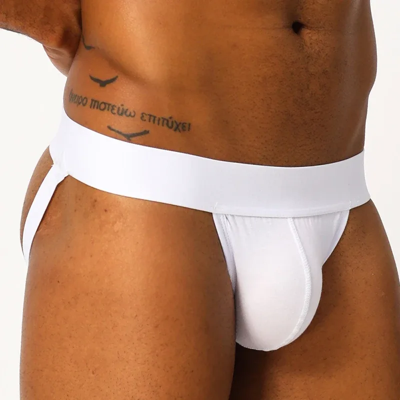 Mens Underwear Cotton Sexy Briefs Jockstrap Pouch Cuecas Man Sissy Panties Gay Thongs Male Underpants Slip Srting Underwear