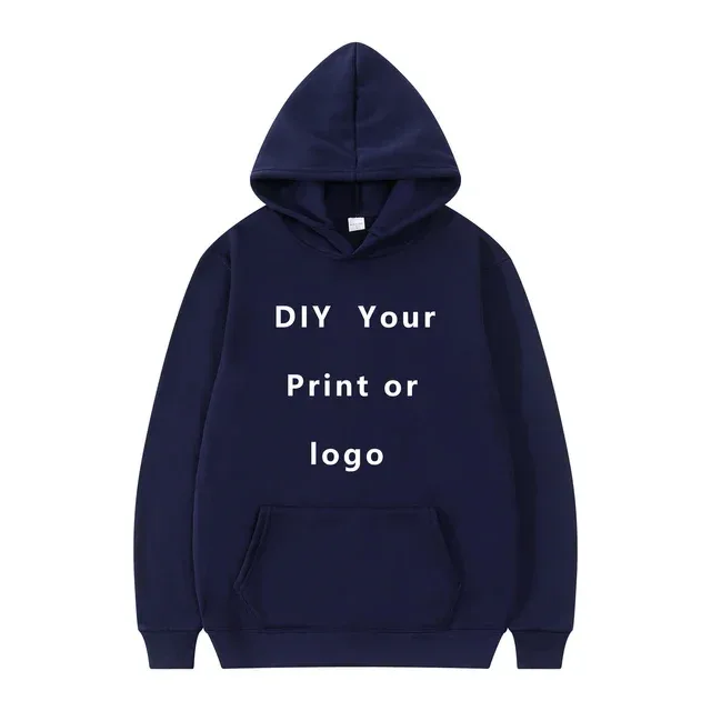 2024 homme femme décontracté personnalisé imprimé texte sweat à capuche bricolage Logo personnalisé personnalisé sweat à capuche personnalisé texte Logo sweat