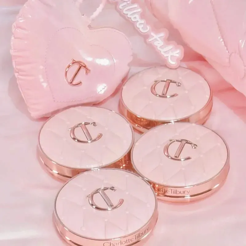 Charlotte Tilbury Shimmer Powder Air Cushion Lightweight Moisturizing Oil-controlling Long-lasting Fit Creates Pore-free Makeup