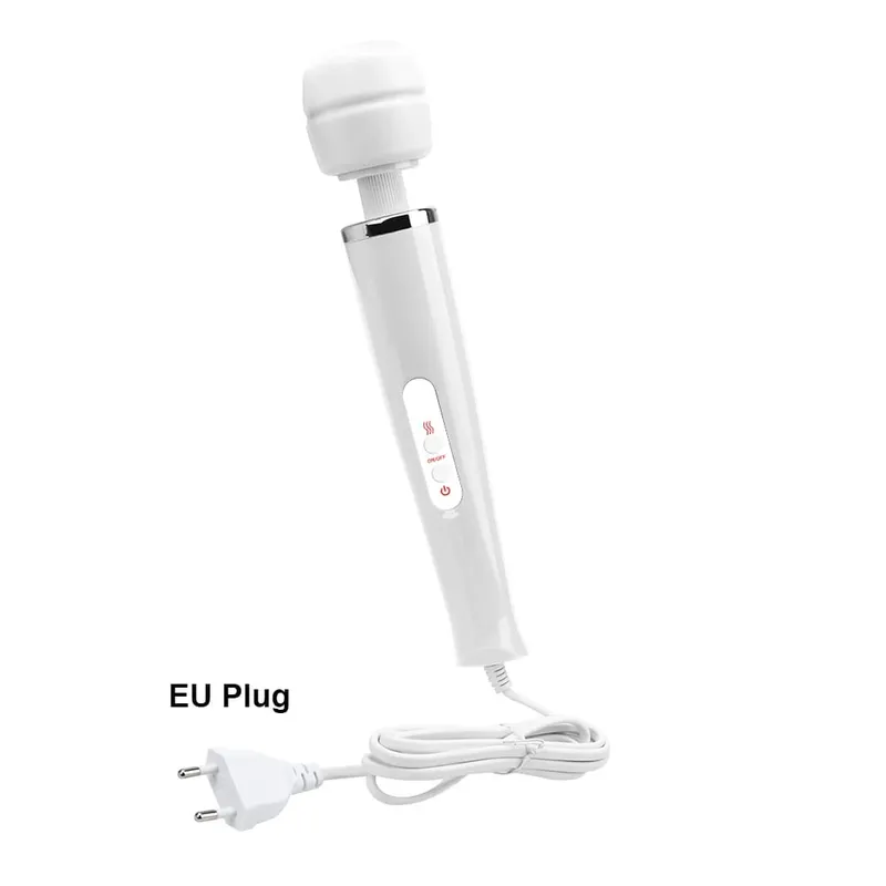 33cm Big Vibrators EU US Plug Magic Wand For Women Nipple Clitoris Stimulator Vaginal Anal Plug Dildo Female Masturbator Sex Toy