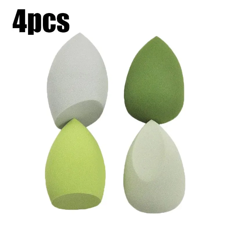 4/8/16 τμχ Σετ καλλυντικών σφολιάτας Beauty Egg Wet and Dry Dual-use Egg Makeup Foundation Sponge Air Cushion Puff Soft Makeup Tools