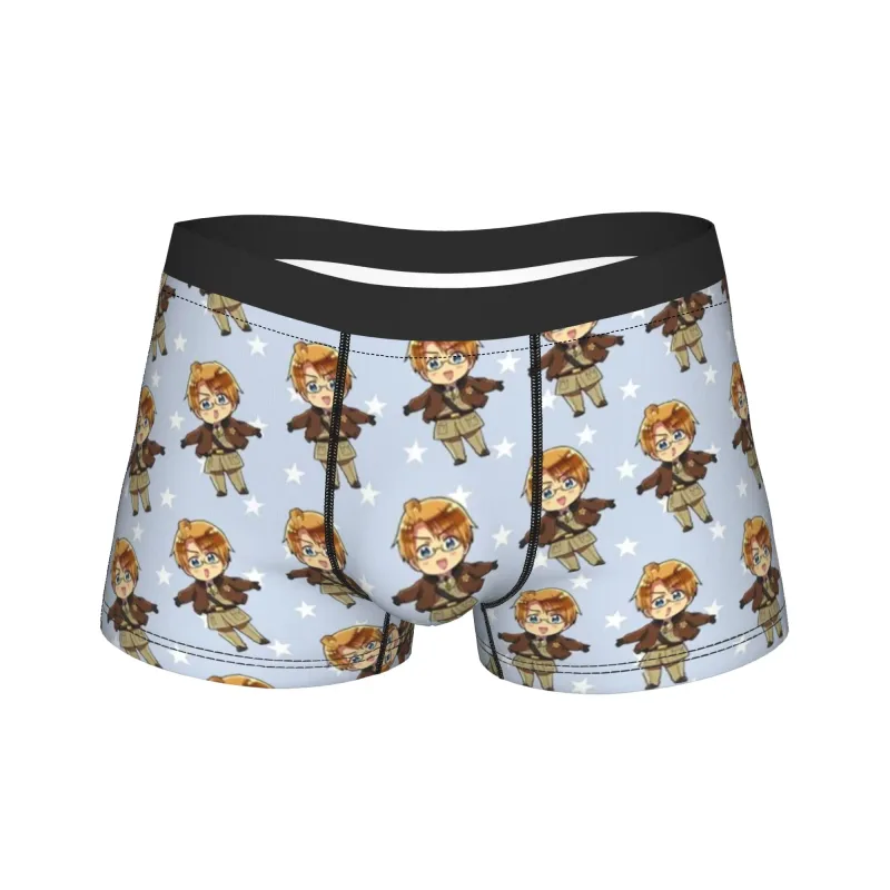 Hetalia World Stars Men Boxer Shorts Cozy Underwear Underpants