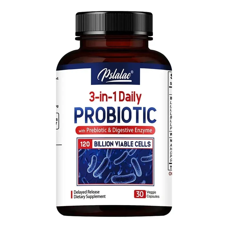 Probiotics + Prebiotics + Digestive Enzymes - Promote Intestinal Flora Digestive Health Women & Men Provide Lasting Energy — image 9