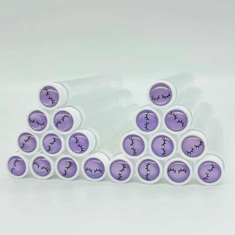 20 Buah Tabung Sikat Alis Dapat Digunakan Kembali Sikat Bulu Mata Sekali Pakai Sikat Alis dengan Bor Resin Eelash Kuas Rias Yang Dapat Diganti