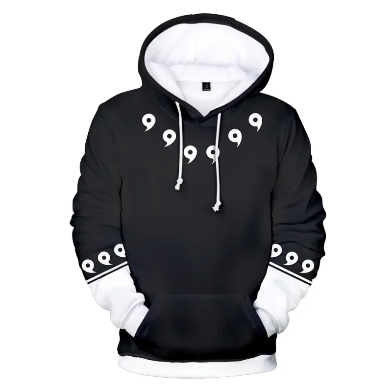 Bandai Naruto 3D Anime Sweat à capuche – Streetwear pour homme Cosplay Harajuku et style Y2K – Tendance et confortable