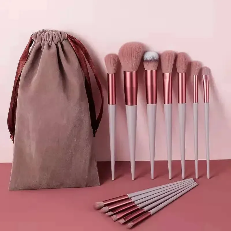 13 Bộ Cọ Trang Điểm Phấn Mắt Nền Nữ Cọ Mỹ Phẩm Phấn Mắt Phấn Má Hồng Pha Trộn Vẻ Đẹp Mềm Mại Dụng Cụ Trang Điểm