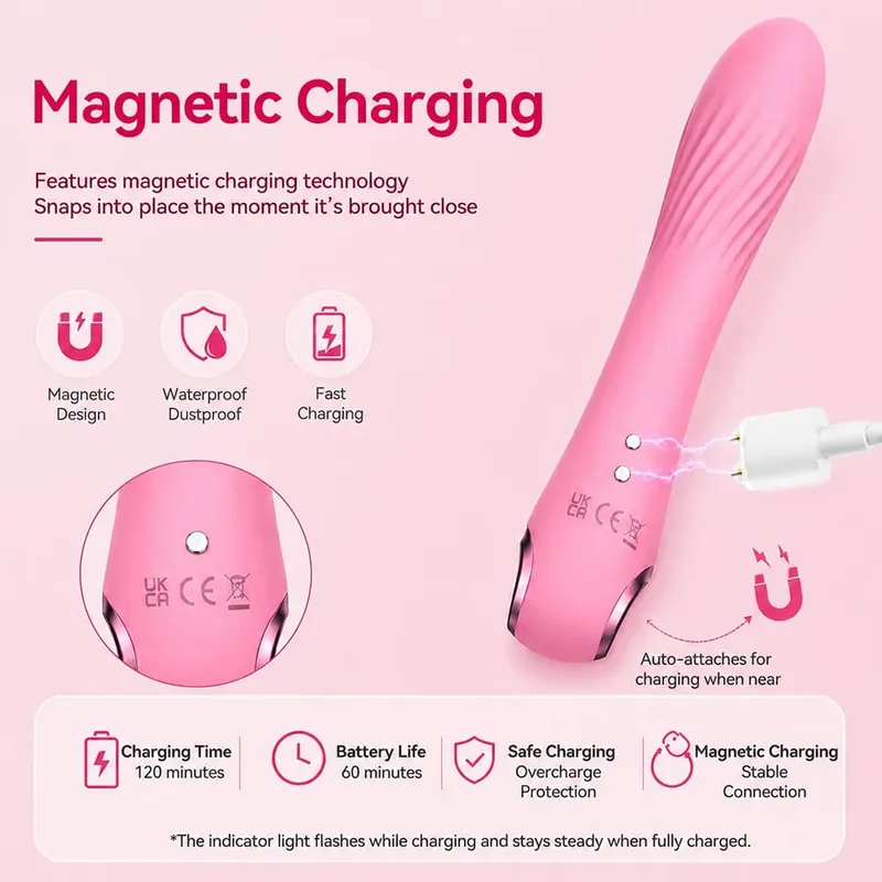 16 Modes Electric Pulse Vibrator for Women G Spot Clit Stimulator Vaginal Massage Vibrating Dildo Quiet Sex Adult Toy
