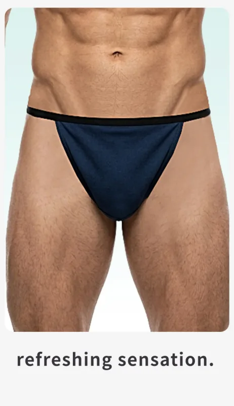 3PCS Men's Japanese Style Fundoshi Cotton Underwear, Breathable Comfort Sports Thong for Men, No Pouch, Sexy Loincloth Private