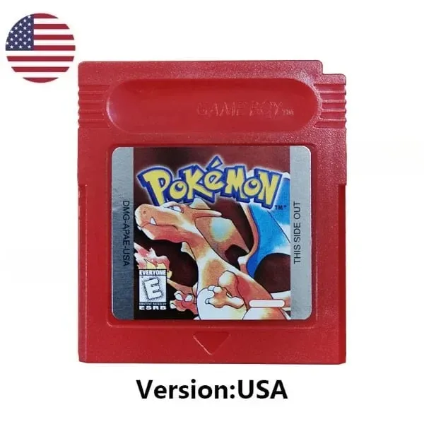 Sok stílusú Pokémon Vörös Kék Kristály Arany Zöld Ezüst Sárga GBC játékkártya 16 bites videojáték kazettás konzolkártya GB/SP — image 2