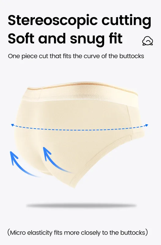 Men's pure cotton breathable and comfortable triangular underpants, mid-waist, skin-friendly and soft, teenagers' underpants 3256810188437944