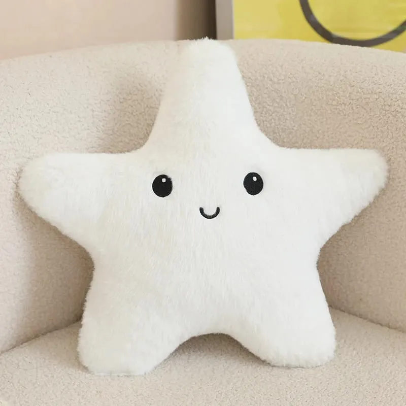 35/40 εκατοστά Starfish Star βελούδινο μαξιλάρι γεμιστό χαμόγελο Happy Sky μαξιλάρι πολύχρωμο μαξιλάρι ντεκόρ για καρέκλα καναπέ πίσω υποστήριξη δώρο