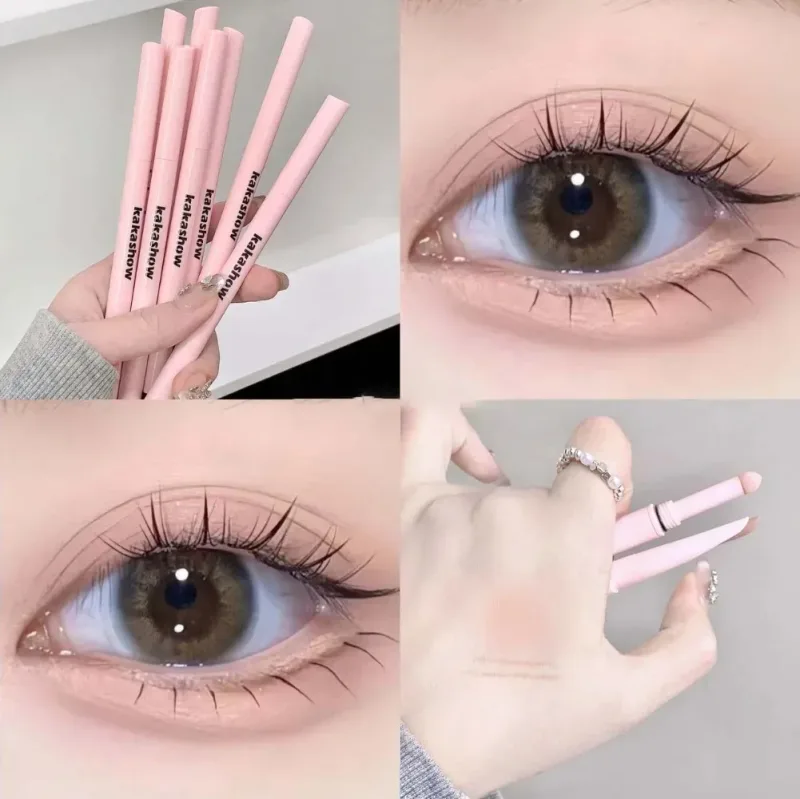 Dual End Glitter Matte Aegyosal Pen Brightening Highlight & Shadow Stick szemsmink fekvő selyemhernyó szemceruza gél ceruza 애교살 펜 — image 10