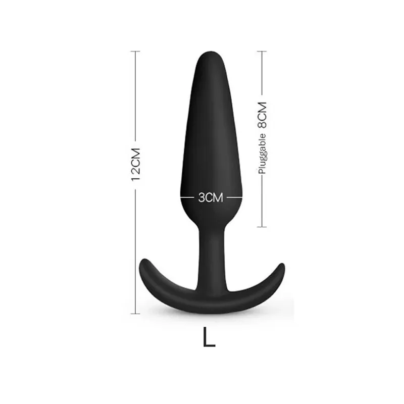 T Shape אנאלי תקע 3 גדלים רך סיליקון Butt Plug Stimulator אנאלי צעצועי מין לעיסוי ערמונית דילדו לנשים גברים צעצועי מין למבוגרים