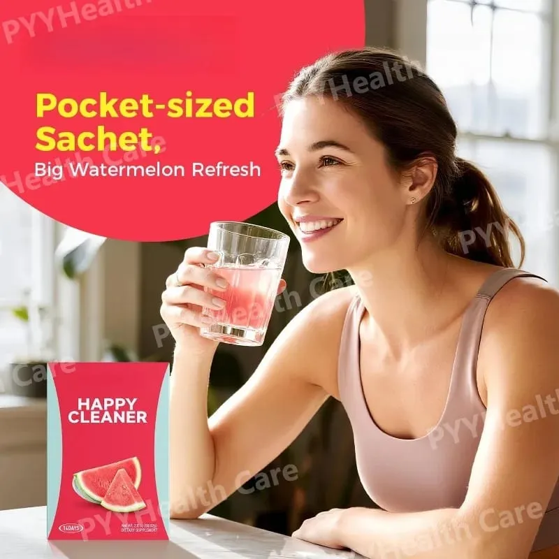 Probiotic and Prebiotic Fiber Powder Digestive Enzyme Blend Fruit and Vegetable Drink Mix for Daily Gut Health