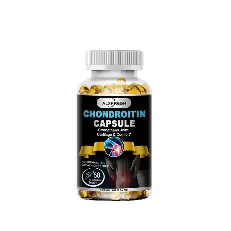 Alxfresh Glucosamine Chondroitin na may MSM Turmeric Vitamin D para sa Bone Absorption Calcium Immune System Support Supplement