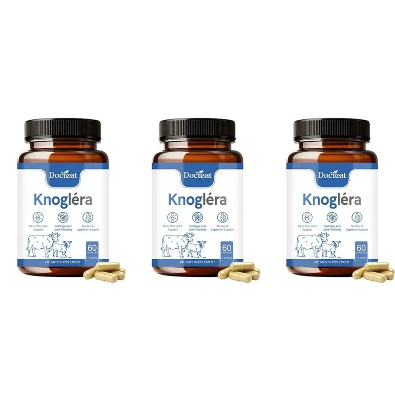 Docteat Knoglera MSM Joint Support Capsules Joint Comfort Cartilage Health and Joint Flexibility for Daily Mobility 60 Κάψουλες