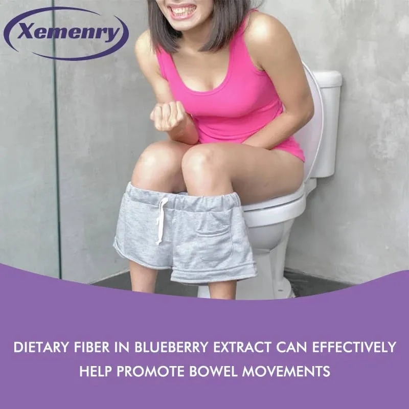 Blueberry Extract Supplement 16000mg 120 Capsules - Non-GMO