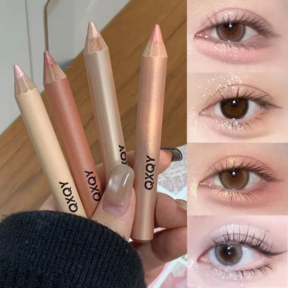 1/2/4 τεμ. Shimmer Aegyo Sal Eye Liner Μολύβι Under-Eye Highlighter Glitter Pink Eyeshadow Nude Champagne Eye Contour Makeup — image 4