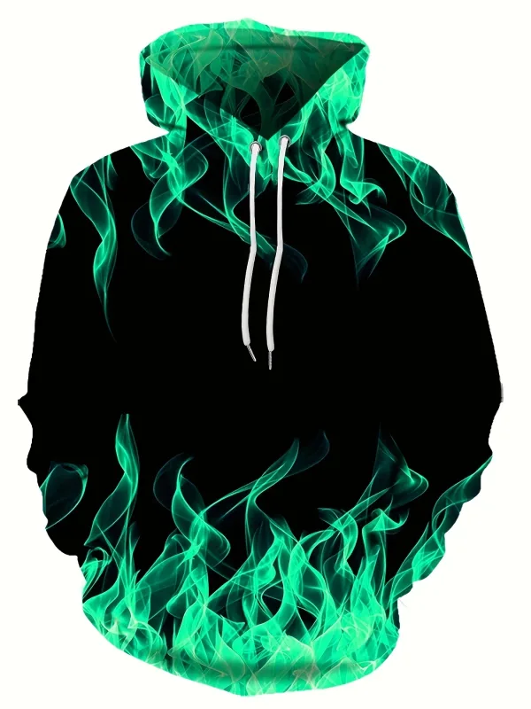 2024 Sudadera con capucha con estampado 3D de llama creativa, sudaderas con capucha geniales para hombre, jersey de primavera y otoño, Sudadera con capucha, ropa Harajuku Y2k de gran tamaño