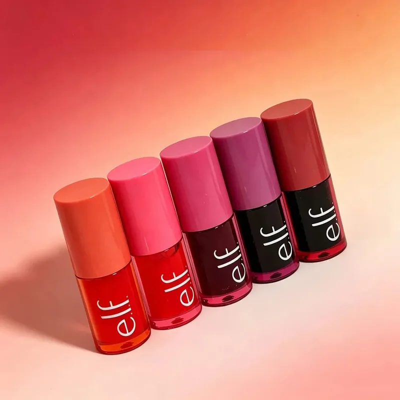 Elf New Sheer For It Blush Tint Dual-Use Liquid Blush Lip Gloss Sheer Tone Λεία υφή Ωραία λάμψη για καθημερινό μακιγιάζ για τα χείλη μάγουλο — image 7