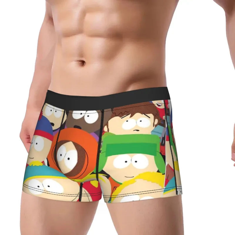 Man Souths Parked Kenny Cartoon Boxers HumorousGift Underwear Boxer Briefs — image 2