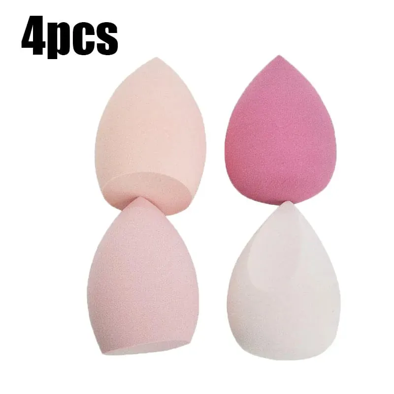 4/8/16 τμχ Σετ καλλυντικών σφολιάτας Beauty Egg Wet and Dry Dual-use Egg Makeup Foundation Sponge Air Cushion Puff Soft Makeup Tools