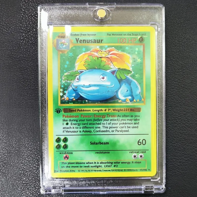 بطاقات تجميع DIY مع بطاقة Brick 1996 الإصدار الأول بطاقات فلاش لعبة Anime Shining Cards Gift