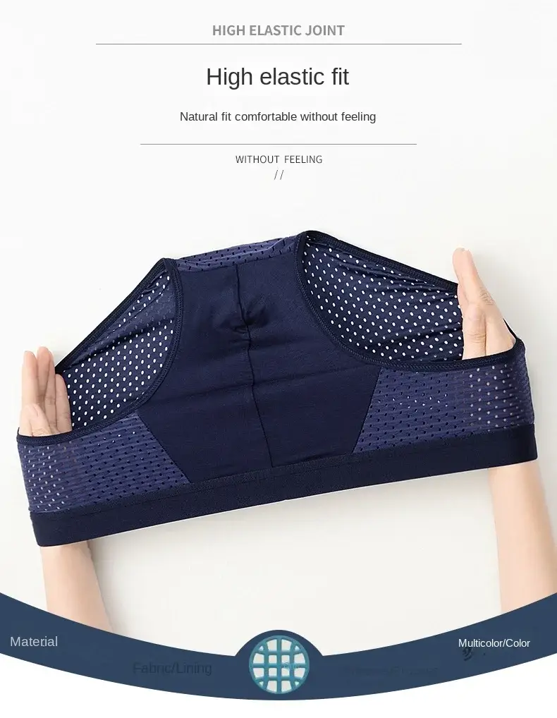 Homens sólidos verão roupa interior de seda gelo boxershorts cuecas respiráveis ​​roupa interior de fibra de carbono de bambu anti-bacteriano oco calcinha