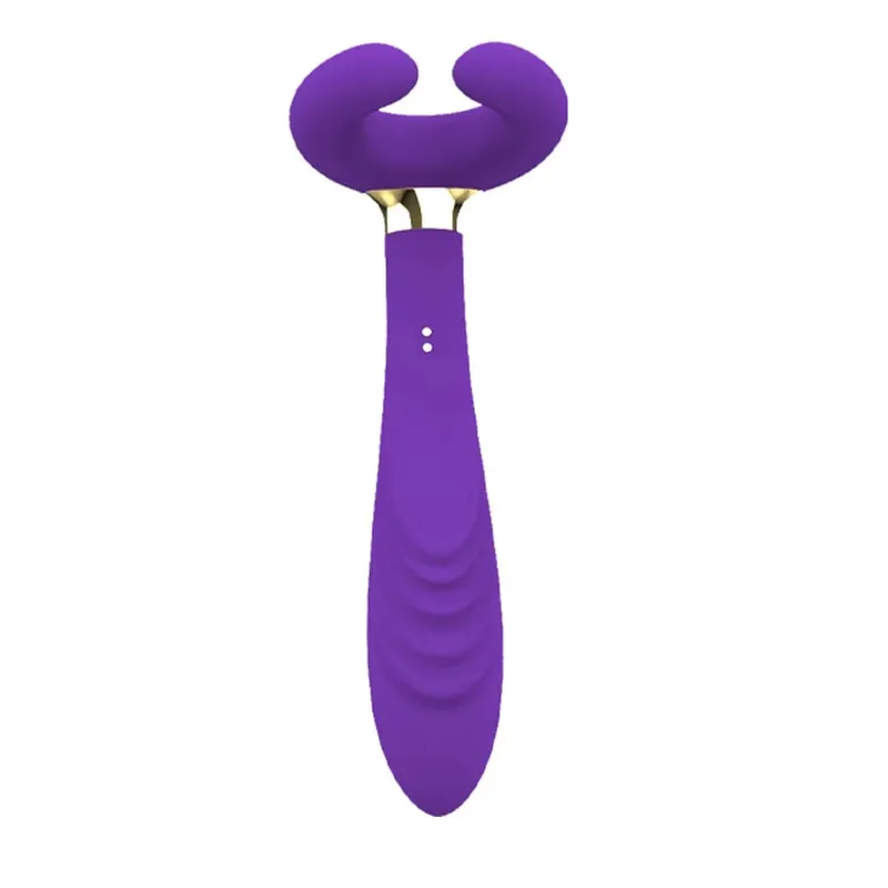 Orissi Magnetic C Shape Vibrator Triple Head Rechargeable Couples Sex Toy — image 8