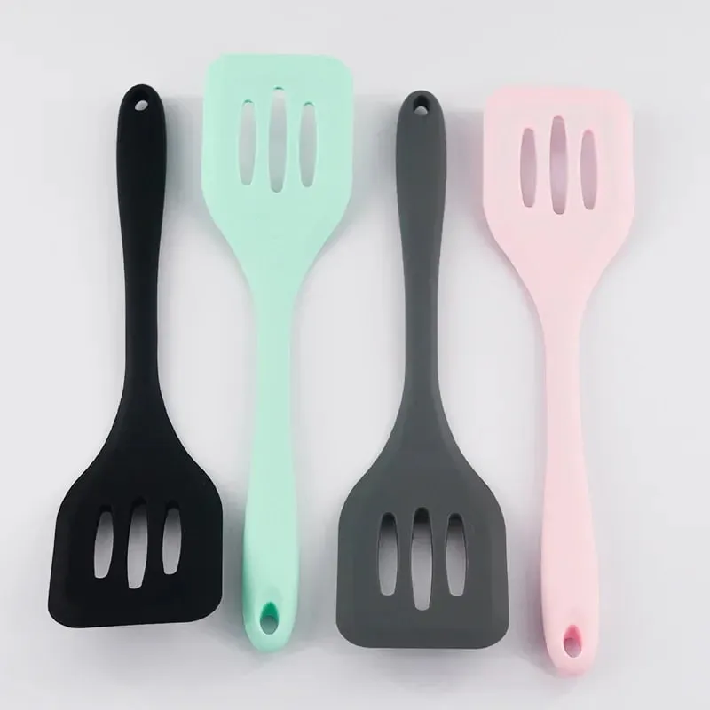 Tojásos Hal serpenyő Lapát Szilikon Forgatók Főzőedények Spatula sült lapát kütyük Konyhai eszközök Főzési kellékek — image 5